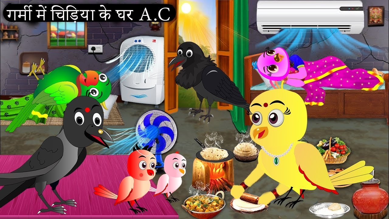 Chidiya ki kahani chidiya hindi cartoon video