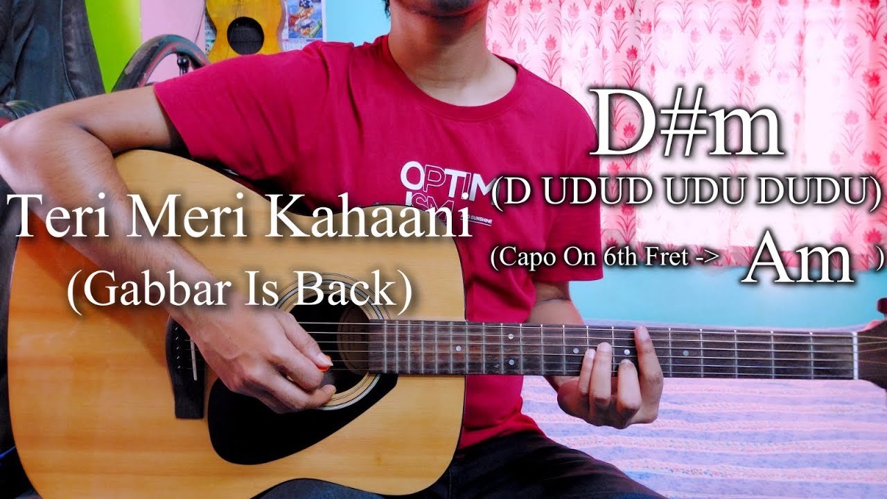 teri meri kahani chords hindi video