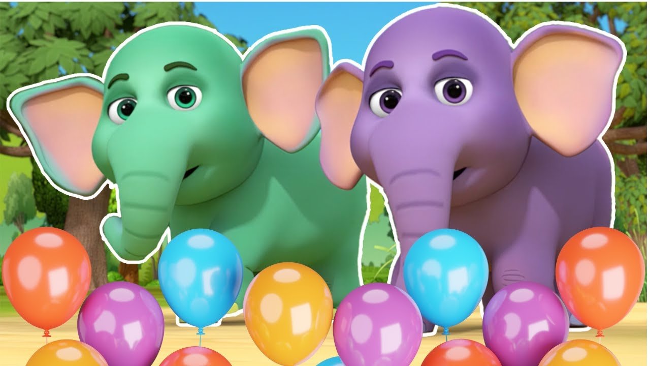 Ek Mota Hathi | एक मोटा हाथी | Hindi Rhymes for Children