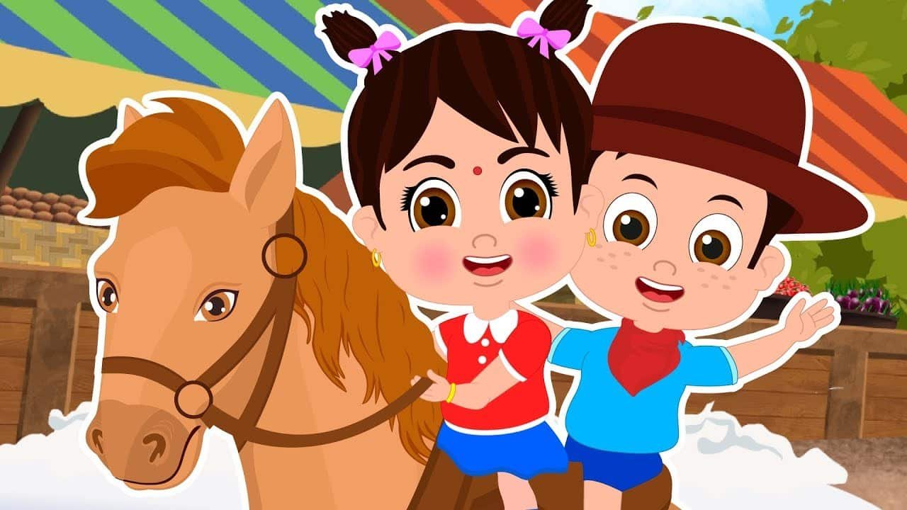 Lakdi Ki Kathi | लकड़ी की काठी | Old Hindi Songs for Kids