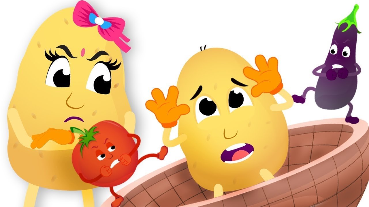 Aloo Kachaloo Beta Kahan Gaye The | आलू कचालू बेटा कहाँ गए थे | Kids Channel India Hindi Rhymes