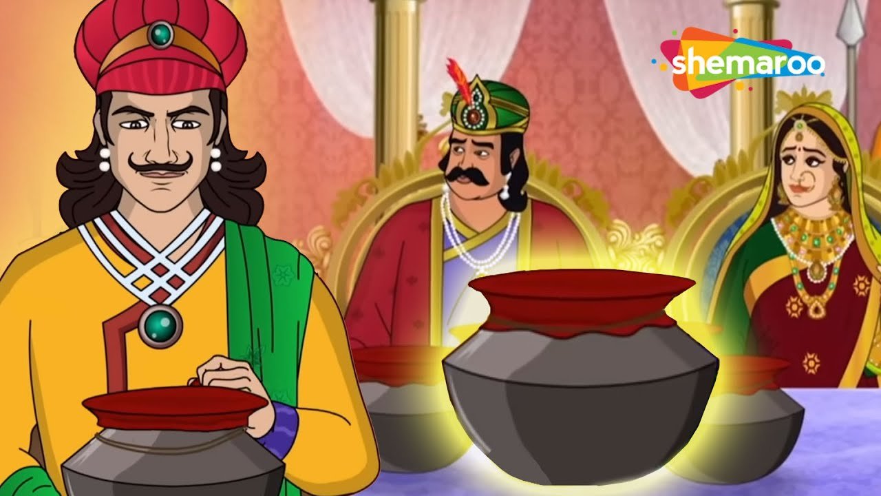 Akbar Birbal Ki kahani hindi cartoon kahani video
