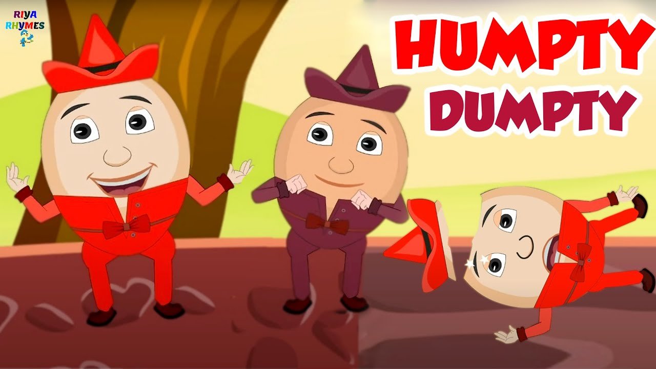Humpty Dumpty Sat On A Wall | Nursery Rhyme & Kids Song | Learn From Your Mistakes ! Cartoon video