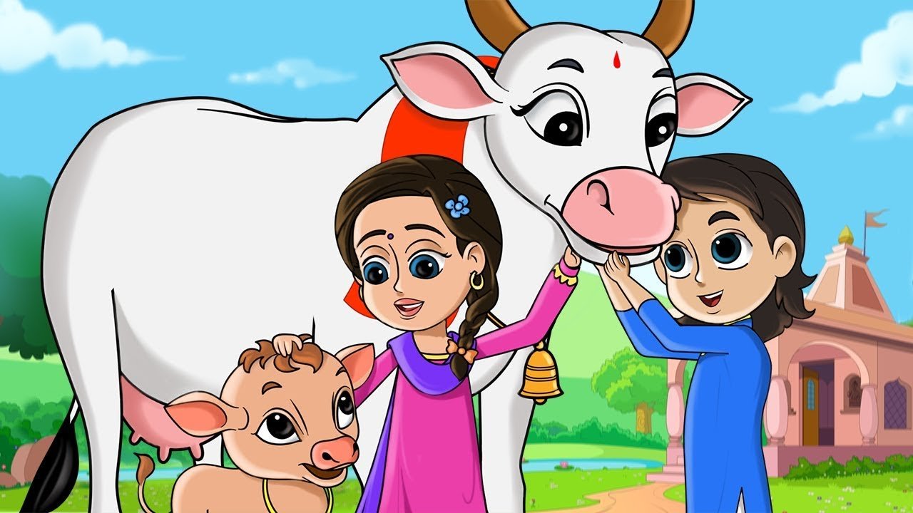 गैया मेरी गईया – Gaiya Meri – Hindi Rhymes For Children – FunForKidsTV