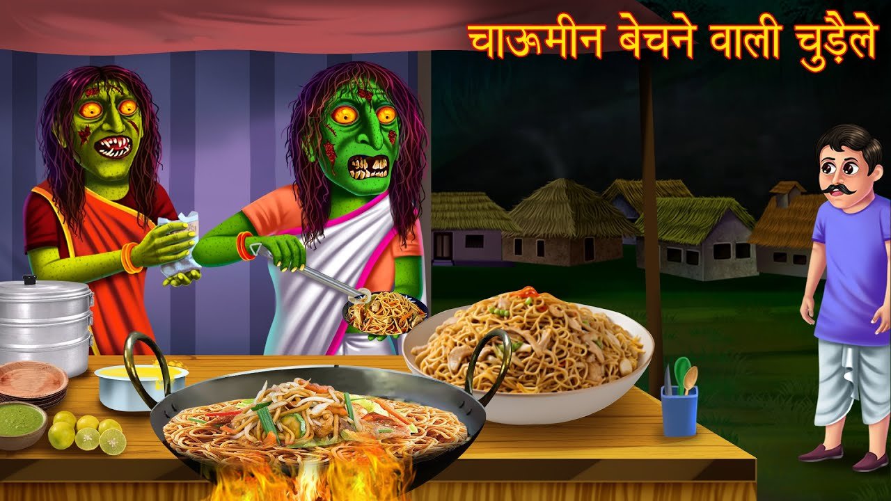 | chudail ki kahani | ||chudail ki cartoon hindi kahani ||