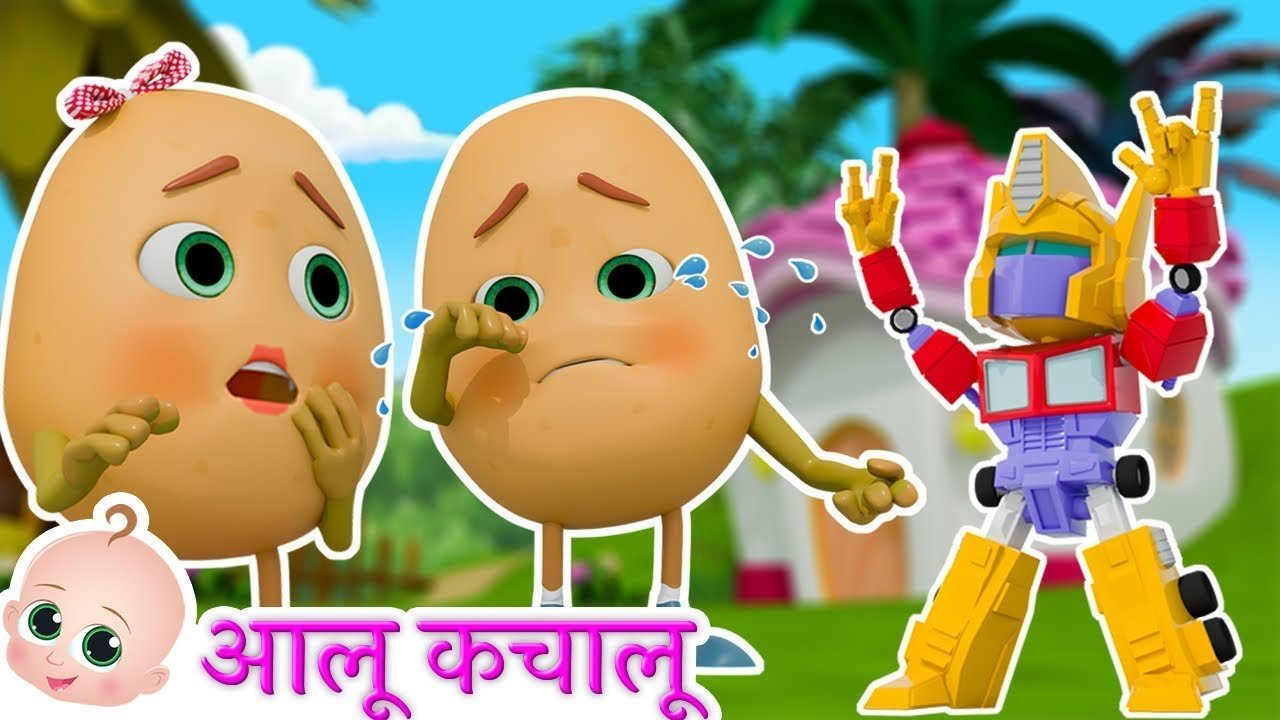 Aloo Kachaloo Aur Behena | आलू कचालू | Hindi Rhymes for Children – Zappy Toons