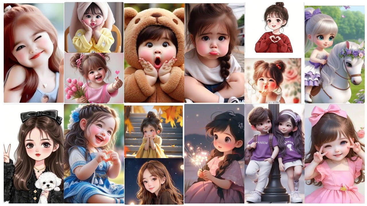 girl picture cartoon photo video
